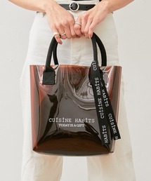 CUISINE HABITS | HORIZONTAL TOTE PVC ビニールトート(トートバッグ)