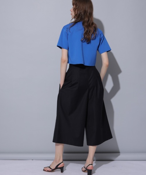 カリテ  タックキュロットパンツ CADUNE（カデュネ）の「タックキュロットパンツ（その他パンツ）」 - WEAR