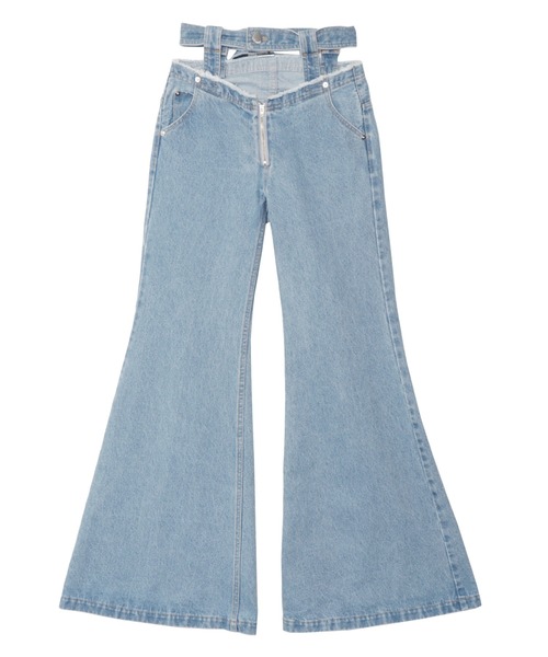 パメオポーズ Pameo Pose Belted Skinny Denim レディース JPN：M