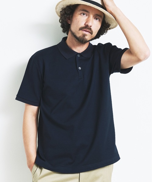 CTN COMPACT SWEAT POLO S/S:コットン コンパクト スウェット 半袖 ポロシャツ 23SS