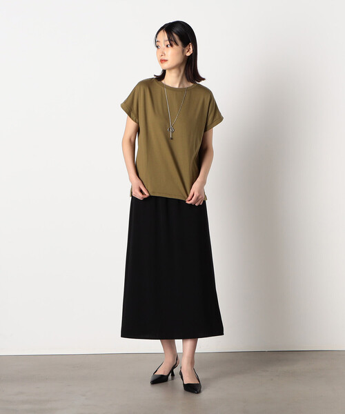 COMME CA MODELS（コムサモデルズ）の「Ｉラインスカート（スカート・レディース・ブラック/レンガ・SMALL/MEDIUM/LARGE/X-LARGE/X-SMALL）」の15枚目の写真