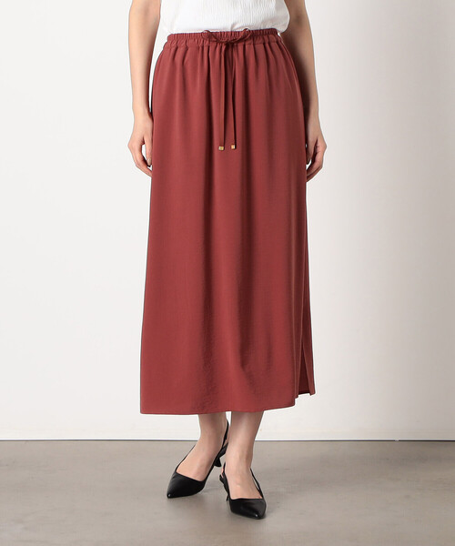 COMME CA MODELS（コムサモデルズ）の「Ｉラインスカート（スカート・レディース・ブラック/レンガ・SMALL/MEDIUM/LARGE/X-LARGE/X-SMALL）」の8枚目の写真