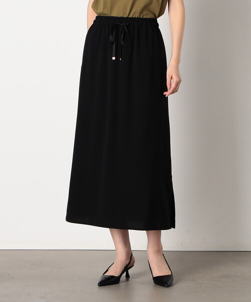 COMME CA MODELS（コムサモデルズ）の「Ｉラインスカート（スカート・レディース・ブラック/レンガ・SMALL/MEDIUM/LARGE/X-LARGE/X-SMALL）」の2枚目の写真