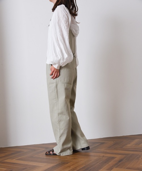 CALIFORNIA OUTFITTERS（カリフォルニア アウトフィッターズ）の「デッキサロペット/サロペット/オーバーオール【Maison select-メゾンセレクト-】（サロペット/オーバーオール・レディース・ライトカーキ/モカ/ベージュ・FREE）」の12枚目の写真