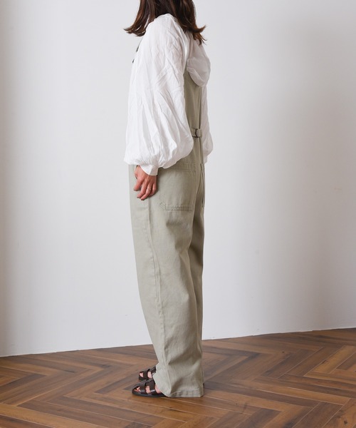 CALIFORNIA OUTFITTERS（カリフォルニア アウトフィッターズ）の「デッキサロペット/サロペット/オーバーオール【Maison select-メゾンセレクト-】（サロペット/オーバーオール・レディース・ライトカーキ/モカ/ベージュ・FREE）」の13枚目の写真