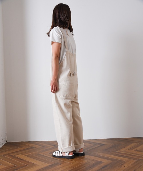CALIFORNIA OUTFITTERS（カリフォルニア アウトフィッターズ）の「デッキサロペット/サロペット/オーバーオール【Maison select-メゾンセレクト-】（サロペット/オーバーオール・レディース・ライトカーキ/モカ/ベージュ・FREE）」の15枚目の写真