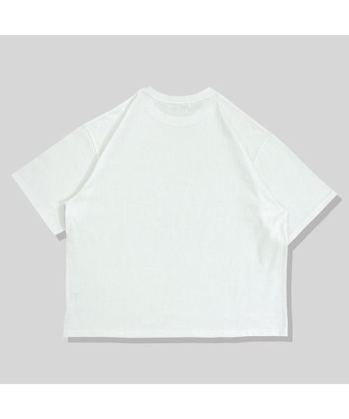 A'gem(エージェム)の「『A'gem/エージェム』フラワープリント半袖Tシャツ/ハーフスリーブカットソー(Tシャツ/カットソー・メンズ・ホワイト/パープル/ブラック・FREE)」の11枚目の写真