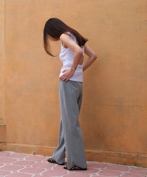 AKTE(アクテ)の「シャイニーカットソーパンツ(その他パンツ・レディース・グリーン/ピンク系/シルバー・FREE/TALL)」の15枚目の写真