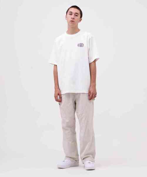 AVIREX（アヴィレックス）の「《WEB&DEPOT限定》SHORT SLEEVE T-SHIRT CIRCLE LOGO / ショートスリーブ Tシャツ サークルロゴ / AVIREX / アヴィレックス（Tシャツ/カットソー・レディース・ブラック/チャコール/ホワイト・M/L/2XL/XL）」の20枚目の写真