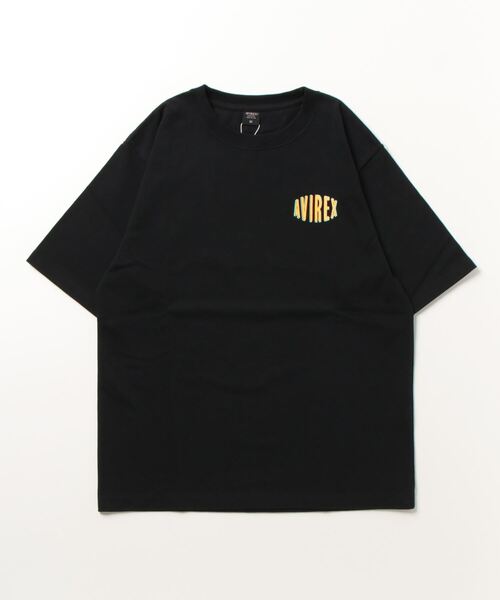 AVIREX（アヴィレックス）の「《WEB&DEPOT限定》SHORT SLEEVE T-SHIRT CIRCLE LOGO / ショートスリーブ Tシャツ サークルロゴ / AVIREX / アヴィレックス（Tシャツ/カットソー・レディース・ブラック/チャコール/ホワイト・M/L/2XL/XL）」の14枚目の写真