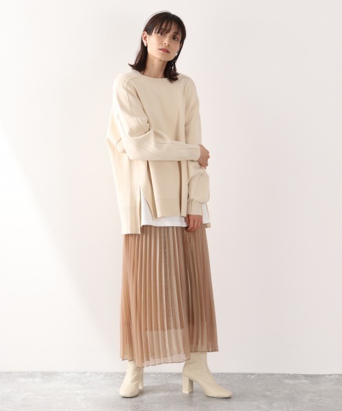 LOWRYS FARM（ローリーズファーム）の「長袖ニット（ニット/セーター・レディース・ブラック・FREE）」の2枚目の写真