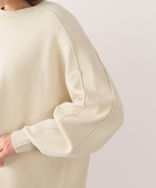 LOWRYS FARM（ローリーズファーム）の「長袖ニット（ニット/セーター・レディース・ブラック・FREE）」の9枚目の写真