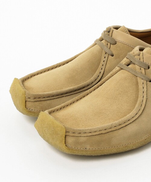 Padmore&Barnes（パドモア&バーンズ）の「PADMORE & BARNES × BEAMS LIGHTS / 別注 NATALIE SUEDE SP（ドレスシューズ・メンズ・ブラック/ベージュ・8inch/9inch/7inch）」の10枚目の写真