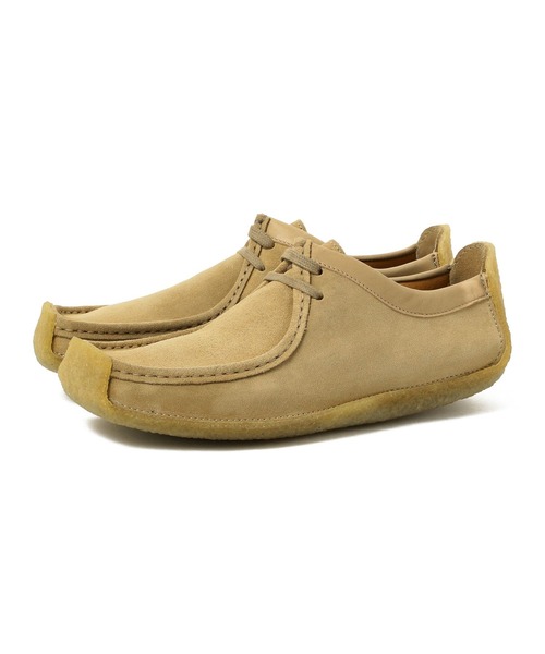 Padmore&Barnes（パドモア&バーンズ）の「PADMORE & BARNES × BEAMS LIGHTS / 別注 NATALIE SUEDE SP（ドレスシューズ・メンズ・ブラック/ベージュ・8inch/9inch/7inch）」の2枚目の写真