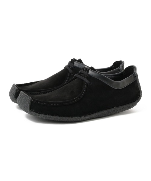 Padmore&Barnes（パドモア&バーンズ）の「PADMORE & BARNES × BEAMS LIGHTS / 別注 NATALIE SUEDE SP（ドレスシューズ・メンズ・ブラック/ベージュ・8inch/9inch/7inch）」の3枚目の写真