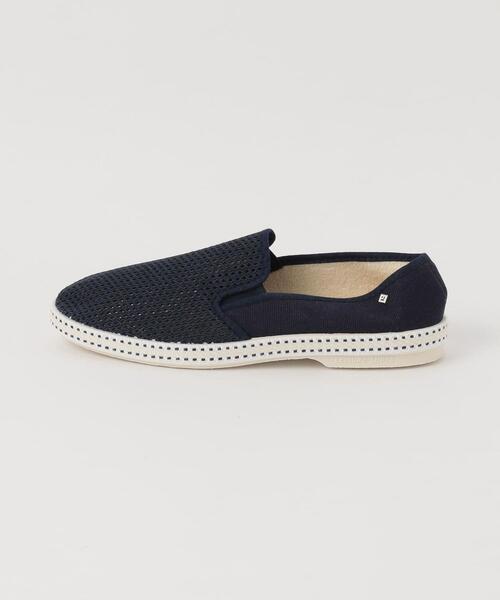 Rivieras(リビエラ)の「<RIVIERAS>メッシュ スリッポン(スリッポン・メンズ・オレンジ系その他/ネイビー・40/43/41/42)」の1枚目の写真