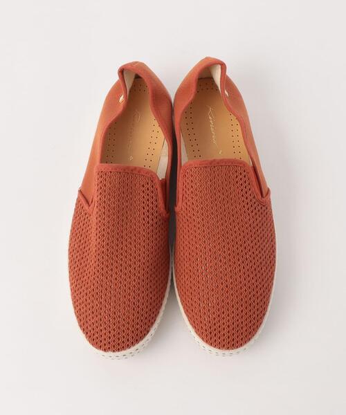 Rivieras(リビエラ)の「<RIVIERAS>メッシュ スリッポン(スリッポン・メンズ・オレンジ系その他/ネイビー・40/43/41/42)」の4枚目の写真