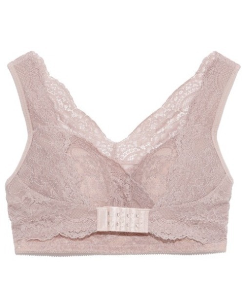 SNIDEL HOME（スナイデルホーム）の「レースプッシュアップナイトブラ（ナイトブラ・レディース・ピンク/モカ/ブルー・0/1/2）」の3枚目の写真