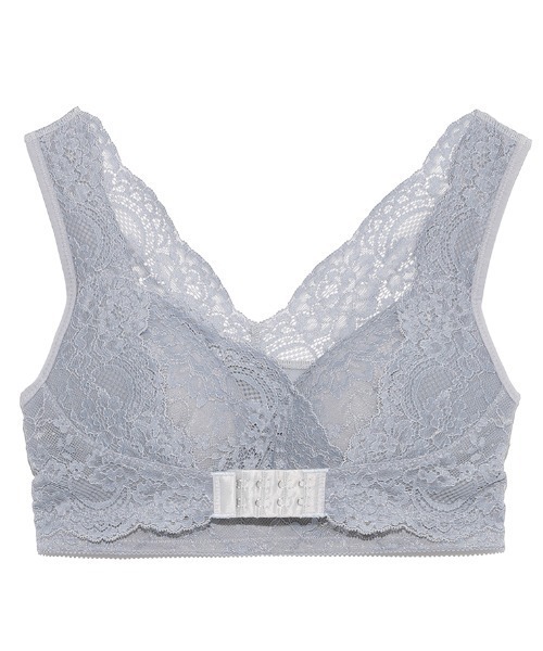 SNIDEL HOME（スナイデルホーム）の「レースプッシュアップナイトブラ（ナイトブラ・レディース・ピンク/モカ/ブルー・0/1/2）」の2枚目の写真