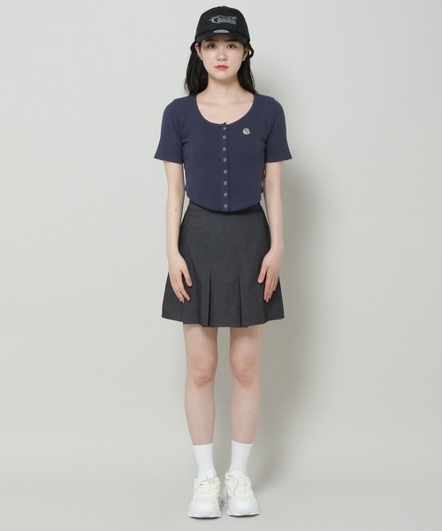 MAGPIEROBIN（マグパイロビン）の「MAGPIE ROBIN／COCOスナップカーディガン 2965644（カーディガン/ボレロ・レディース・ネイビー/グリーン/ライトグレー・FREE）」の22枚目の写真