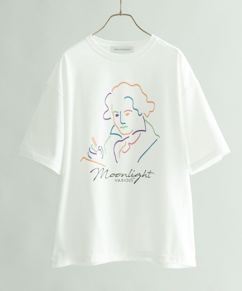 URBAN RESEARCH（アーバンリサーチ）の「URBAN RESEARCH iD　COMPOSER T-SHIRTS（Tシャツ/カットソー・メンズ・ホワイト/ブラック・MEDIUM/LARGE）」の11枚目の写真