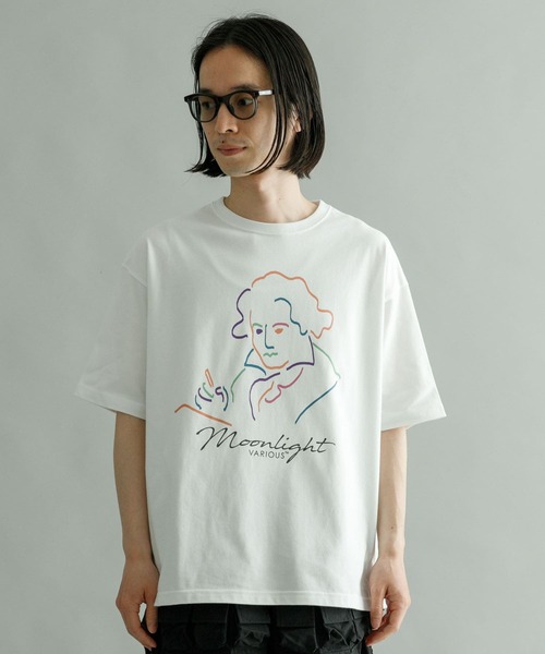 EUROPEAN CULTURE 半袖Tシャツ レタリングオーバーサイズ半袖Tシャツ | ファッション通販サイト