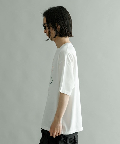 URBAN RESEARCH（アーバンリサーチ）の「URBAN RESEARCH iD　COMPOSER T-SHIRTS（Tシャツ/カットソー・メンズ・ホワイト/ブラック・MEDIUM/LARGE）」の14枚目の写真