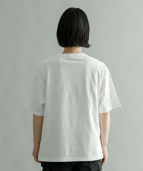 URBAN RESEARCH（アーバンリサーチ）の「URBAN RESEARCH iD　COMPOSER T-SHIRTS（Tシャツ/カットソー・メンズ・ホワイト/ブラック・MEDIUM/LARGE）」の15枚目の写真