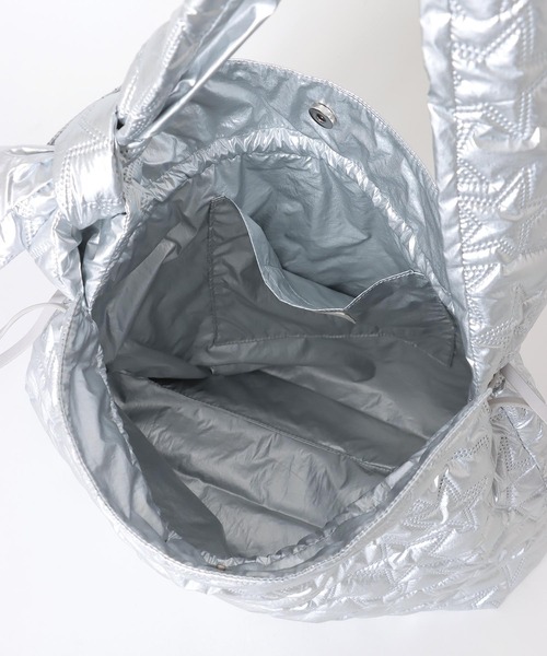 Cepica（セピカ）の「スターキルティング2WayBIGショルダーバッグ（ショルダーバッグ・レディース・シルバー/ブラック/ライトベージュ・FREE）」の14枚目の写真