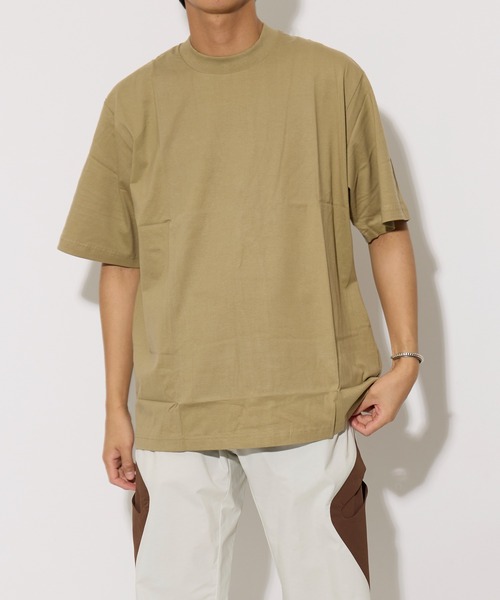 THE BAREFOOT(ベアフット)の「【 MN+LA / エムエヌエルエー 】 OVERSIZED TEE オーバーサイズ Tシャツ 6.3oz CLI(Tシャツ/カットソー・メンズ・ブラック/ホワイト/ブラウン/グレー/パープル/オリーブ/カーキ/タン/ワインレッド/ネイビー・MEDIUM/LARGE/X-LARGE)」の7枚目の写真