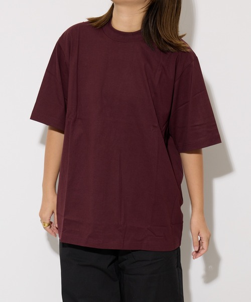 THE BAREFOOT(ベアフット)の「【 MN+LA / エムエヌエルエー 】 OVERSIZED TEE オーバーサイズ Tシャツ 6.3oz CLI(Tシャツ/カットソー・メンズ・ブラック/ホワイト/ブラウン/グレー/パープル/オリーブ/カーキ/タン/ワインレッド/ネイビー・MEDIUM/LARGE/X-LARGE)」の10枚目の写真