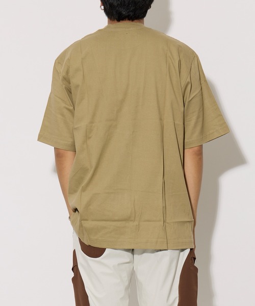 THE BAREFOOT(ベアフット)の「【 MN+LA / エムエヌエルエー 】 OVERSIZED TEE オーバーサイズ Tシャツ 6.3oz CLI(Tシャツ/カットソー・メンズ・ブラック/ホワイト/ブラウン/グレー/パープル/オリーブ/カーキ/タン/ワインレッド/ネイビー・MEDIUM/LARGE/X-LARGE)」の17枚目の写真