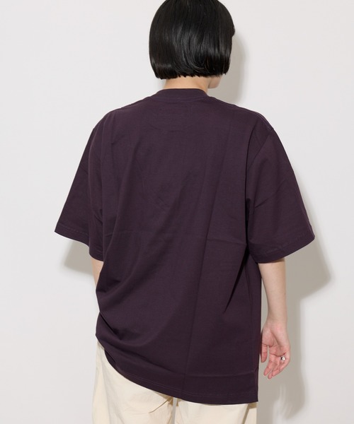 THE BAREFOOT(ベアフット)の「【 MN+LA / エムエヌエルエー 】 OVERSIZED TEE オーバーサイズ Tシャツ 6.3oz CLI(Tシャツ/カットソー・メンズ・ブラック/ホワイト/ブラウン/グレー/パープル/オリーブ/カーキ/タン/ワインレッド/ネイビー・MEDIUM/LARGE/X-LARGE)」の20枚目の写真