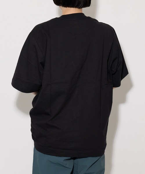THE BAREFOOT(ベアフット)の「【 MN+LA / エムエヌエルエー 】 OVERSIZED TEE オーバーサイズ Tシャツ 6.3oz CLI(Tシャツ/カットソー・メンズ・ブラック/ホワイト/ブラウン/グレー/パープル/オリーブ/カーキ/タン/ワインレッド/ネイビー・MEDIUM/LARGE/X-LARGE)」の12枚目の写真