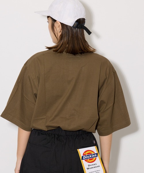 THE BAREFOOT(ベアフット)の「【 MN+LA / エムエヌエルエー 】 OVERSIZED TEE オーバーサイズ Tシャツ 6.3oz CLI(Tシャツ/カットソー・メンズ・ブラック/ホワイト/ブラウン/グレー/パープル/オリーブ/カーキ/タン/ワインレッド/ネイビー・MEDIUM/LARGE/X-LARGE)」の16枚目の写真