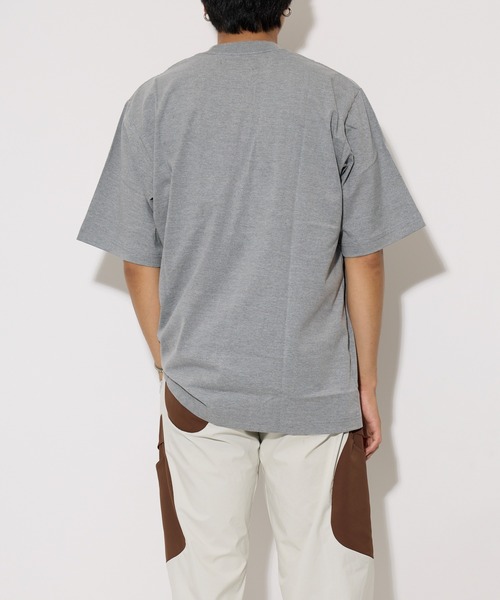 THE BAREFOOT(ベアフット)の「【 MN+LA / エムエヌエルエー 】 OVERSIZED TEE オーバーサイズ Tシャツ 6.3oz CLI(Tシャツ/カットソー・メンズ・ブラック/ホワイト/ブラウン/グレー/パープル/オリーブ/カーキ/タン/ワインレッド/ネイビー・MEDIUM/LARGE/X-LARGE)」の13枚目の写真