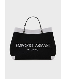 EMPORIO ARMANI | 【エンポリオ アルマーニ】MyEA ニットショッパー コントラストディテール ミディアム(ハンドバッグ)