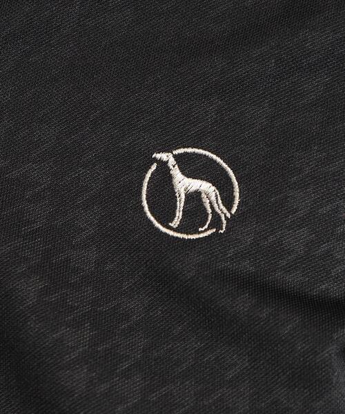 adabat（アダバット）の「◆【吸水速乾】千鳥柄デザイン 半袖ポロシャツ（ポロシャツ・レディース・ブラック系3/ベージュ系その他6・38/40/42）」の10枚目の写真