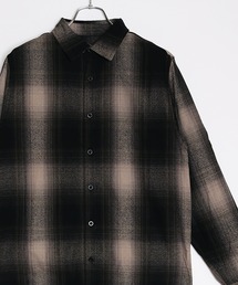 SHAKA WeAR（シャカウェア）の「SHAKA WEAR オーバーチェック フランネルオーバーシャツ（シャツ/ブラウス）」