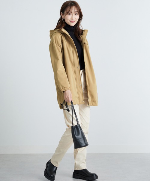 FILA（フィラ）の「＜ＦＩＬＡ＞防風裏フリース配色ジャケット（テーラードジャケット・レディース・ベージュ/カーキ・X-LARGE/LARGE/MEDIUM）」の7枚目の写真