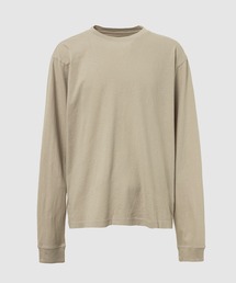 ECOCYCLE（エコサイクル）の「ELEVATED LS_BROWN（Tシャツ/カットソー）」