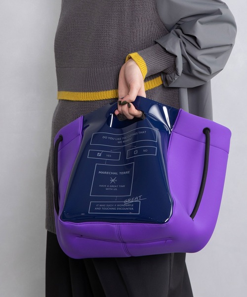 【未使用品】 MARECHAL TERRE　 (マルシャルテル)　トートバッグ MARECHAL TERRE（マルシャルテル）の「2Wayロゴバック（トート