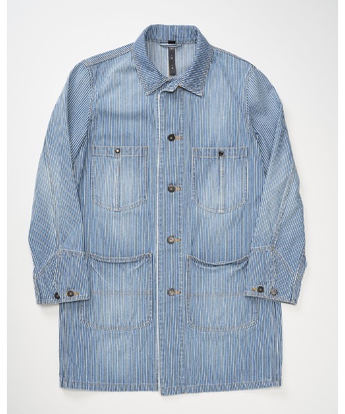 M*o様 W03 wjk work coveralls カバーオール ストライプ wjk - W03 wjk work coveralls カバーオール ストライプの通販