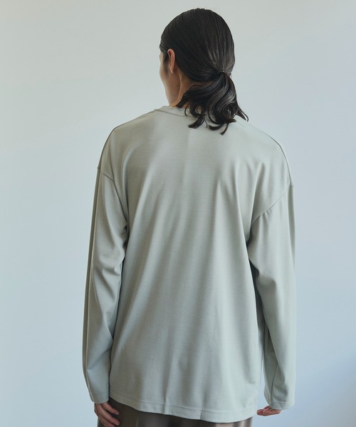 PUBLIC TOKYO（パブリックトウキョウ）の「極 ココロンTEE RELAX FIT（Tシャツ/カットソー・メンズ・サックスブルー/ミント/ブラック/ホワイト/ダークグレー/ネイビー/グリーン・3/2/1）」の19枚目の写真