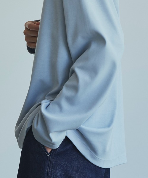 PUBLIC TOKYO（パブリックトウキョウ）の「極 ココロンTEE RELAX FIT（Tシャツ/カットソー・メンズ・サックスブルー/ミント/ブラック/ホワイト/ダークグレー/ネイビー/グリーン・3/2/1）」の8枚目の写真