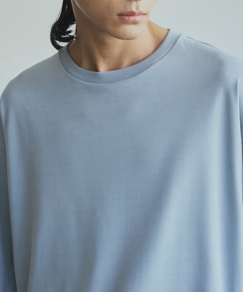 PUBLIC TOKYO（パブリックトウキョウ）の「極 ココロンTEE RELAX FIT（Tシャツ/カットソー・メンズ・サックスブルー/ミント/ブラック/ホワイト/ダークグレー/ネイビー/グリーン・3/2/1）」の10枚目の写真