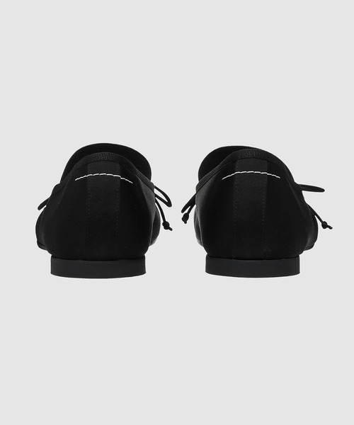 MM6 Maison Margiela（ｴﾑｴﾑｼｯｸｽ ﾒｿﾞﾝ ﾏﾙｼﾞｪﾗ）の「BALLET SHOE（バレエシューズ・レディース・ブラック/その他/その他1・37/36/38）」の7枚目の写真