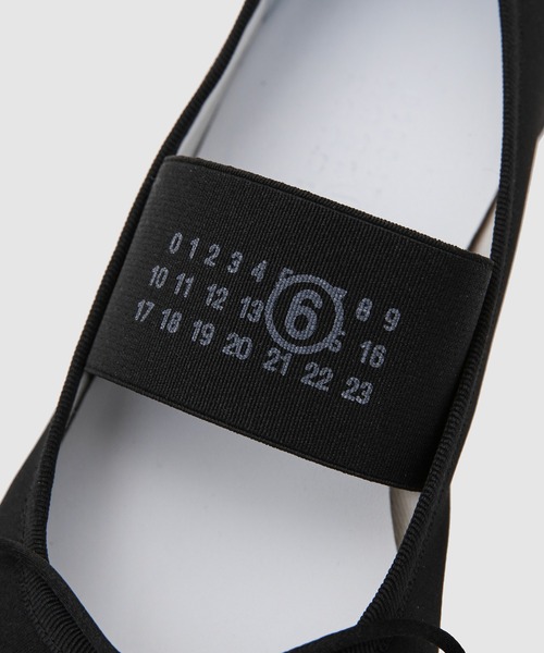 MM6 Maison Margiela（ｴﾑｴﾑｼｯｸｽ ﾒｿﾞﾝ ﾏﾙｼﾞｪﾗ）の「BALLET SHOE（バレエシューズ・レディース・ブラック/その他/その他1・37/36/38）」の10枚目の写真