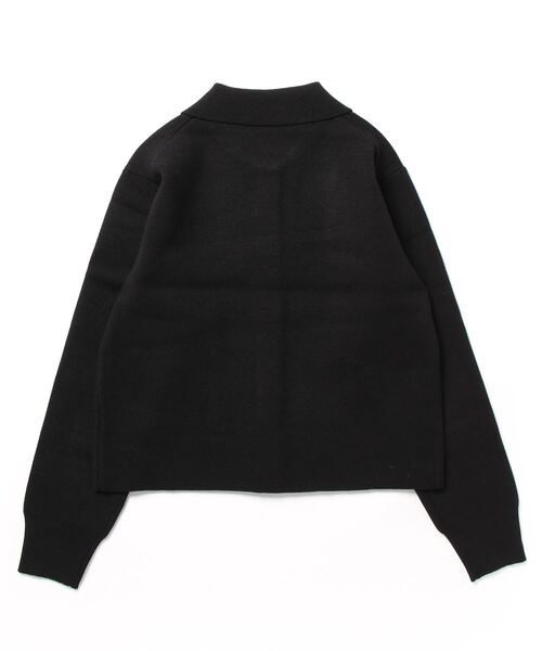 oblekt（オブレクト）の「衿つきニットカーデ（ニット/セーター・レディース・ピンク/ブラック・FREE）」の18枚目の写真