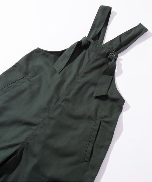 セール】【Dickies】ブラッシュドツイルノットベルトオーバーオール